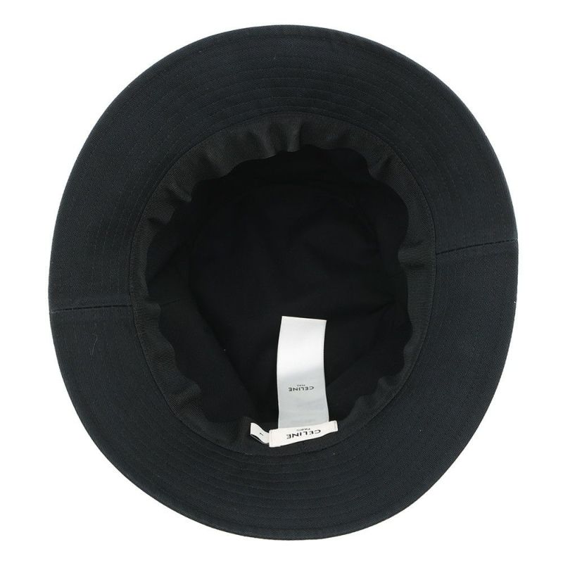 セリーヌ ハット トリオンフ バケットハット サイズL 2AUE5968P CELINE 帽子 黒