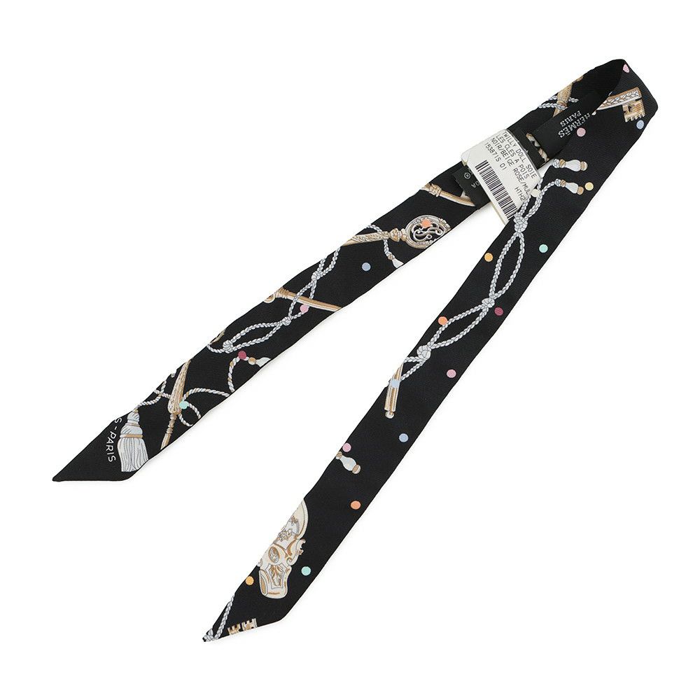 エルメス スカーフ ツイリー ドール レ・クレ・ア・ポア Les Cles A Pois HERMES シルクツイル 2022年春夏