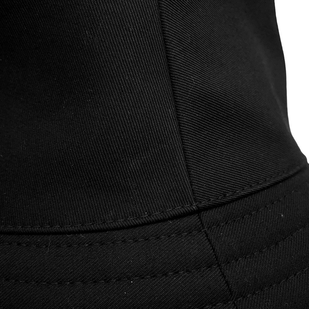 エルメス ハット フレッド Hストライプ コットン サイズ59 HERMES 帽子 黒