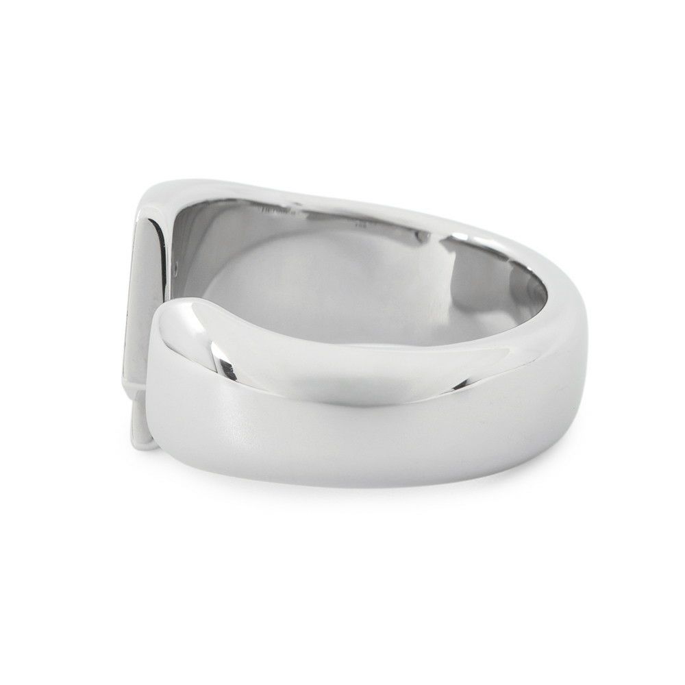 エルメス リング カルーゼル オランジュ・フィールド/シルバー金具 サイズT58 HERMES 指輪