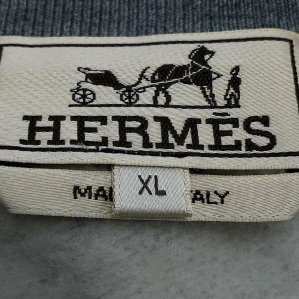 エルメス Ｔシャツ Metallerie au Carre コットン メンズサイズXL HERMES トップス スウェット