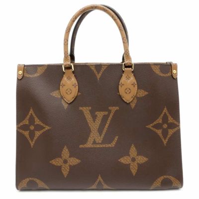 ☆ルイヴィトン トートバッグ モノグラム・リバース ジャイアント オンザゴーMM M45321 LOUIS VUITTON ハンドバッグ 安心保証 |  中古・新品ブランド販売ギャラリーレア公式通販