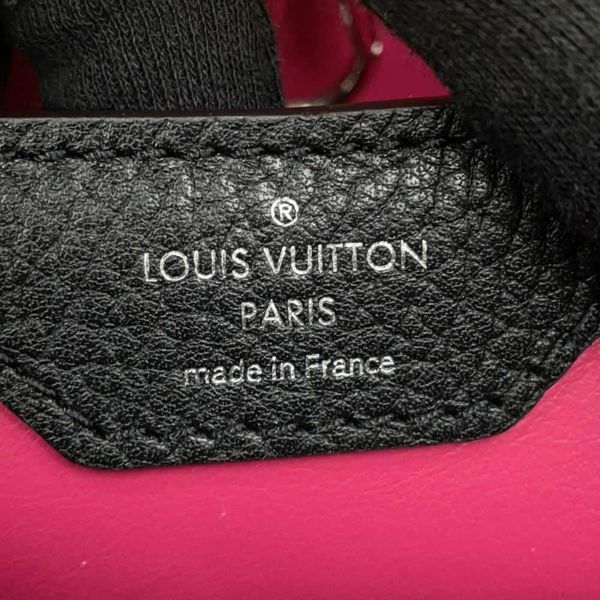 ルイヴィトン ハンドバッグ トリヨンレザー カプシーヌPM M42242 LOUIS VUITTON 黒 ブラック 2wayショルダーバッグ