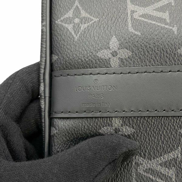 ルイヴィトン ボストンバッグ モノグラム・エクリプス キーボル・バンドリエール45 M40569 LOUIS VUITTON ブラック 黒