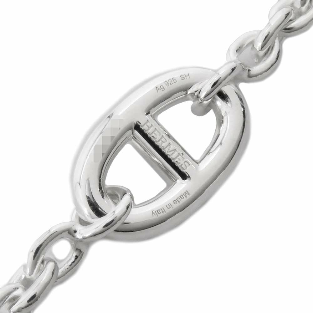 エルメス ブレスレット シェーヌダンクル ファランドール SV925シルバー サイズSH HERMES ジュエリー