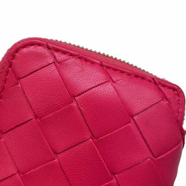 ボッテガヴェネタ キーケース イントレチャート ラウンドファスナー 690597 BOTTEGA VENETA