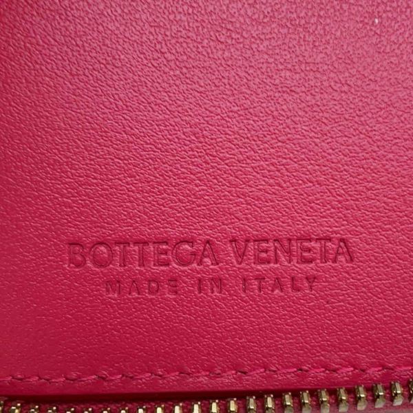 ボッテガヴェネタ キーケース イントレチャート ラウンドファスナー 690597 BOTTEGA VENETA