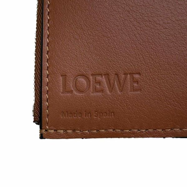 ロエベ 三つ折り財布 アナグラム バーティカル ウォレット スモール C821S33X01 LOEWE 財布