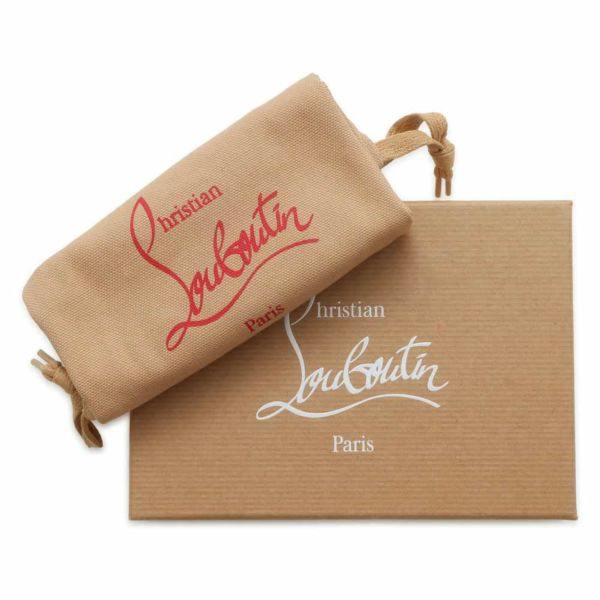 クリスチャン・ルブタン 二つ折り財布 Palatin パラティン スタッズ 1215054F609 Christian Louboutin 財布