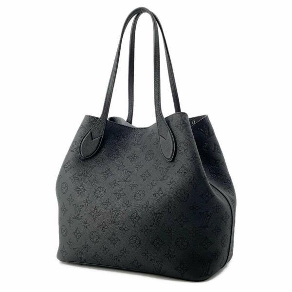 ルイヴィトン トートバッグ モノグラム・マヒナ ブロッサムMM M21851 LOUIS VUITTON 黒 ブラック