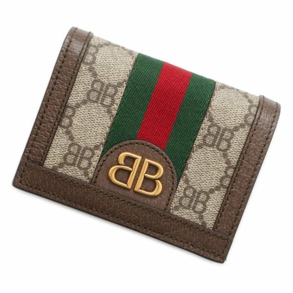 バレンシアガ 二つ折り財布 グッチコラボ ザ ハッカー プロジェクト 680385 BALENCIAGA GUCCI 安心保証 | 中古・新品 ブランド販売ギャラリーレア公式通販