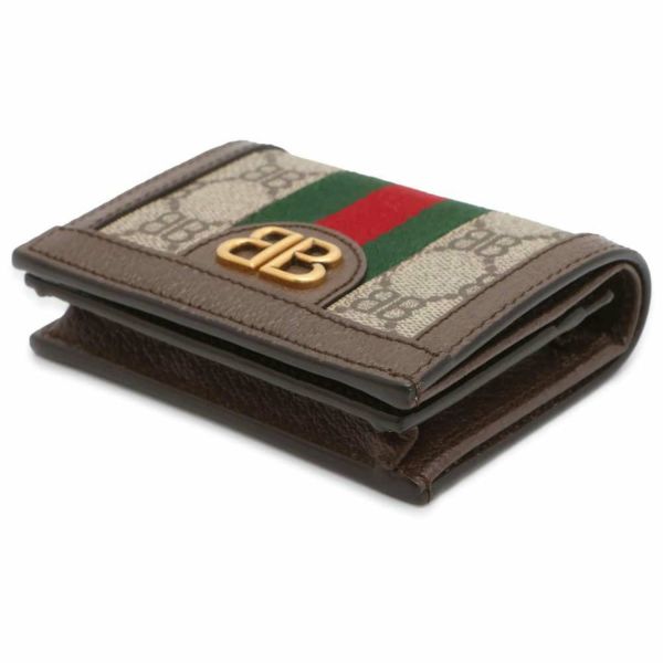 バレンシアガ 二つ折り財布 グッチコラボ ザ ハッカー プロジェクト 680385 BALENCIAGA GUCCI