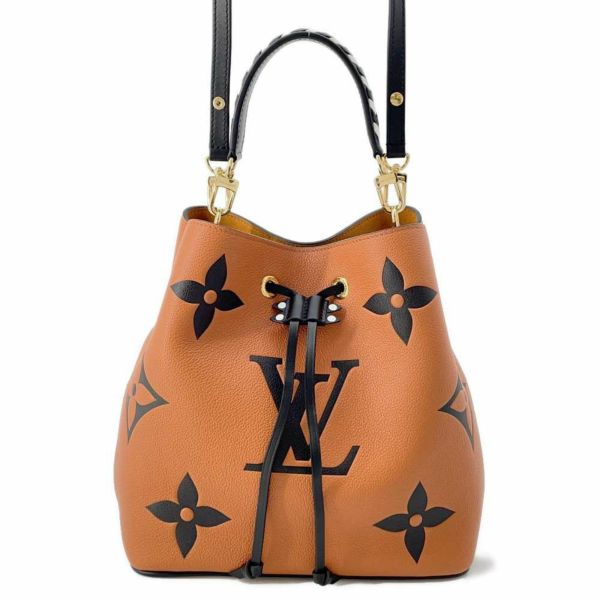 ルイヴィトン ハンドバッグ モノグラム・ジャイアント ネオノエ M56888 LOUIS VUITTON 2wayショルダーバッグ ブラウン