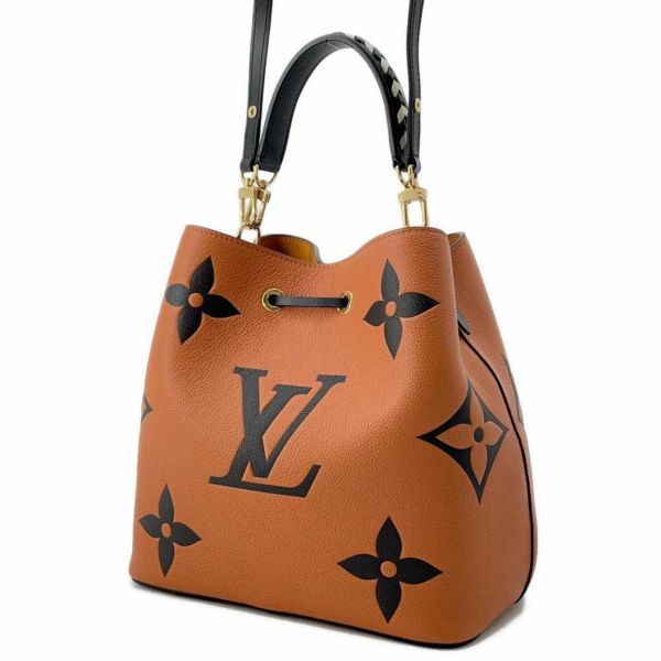 ルイヴィトン ハンドバッグ モノグラム・ジャイアント ネオノエ M56888 LOUIS VUITTON 2wayショルダーバッグ ブラウン