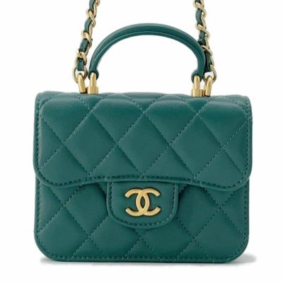 シャネル ミニチェーンウォレット カードケース マトラッセ キャビアスキン AP0238 CHANEL 財布 黒 安心保証 |  中古・新品ブランド販売ギャラリーレア公式通販