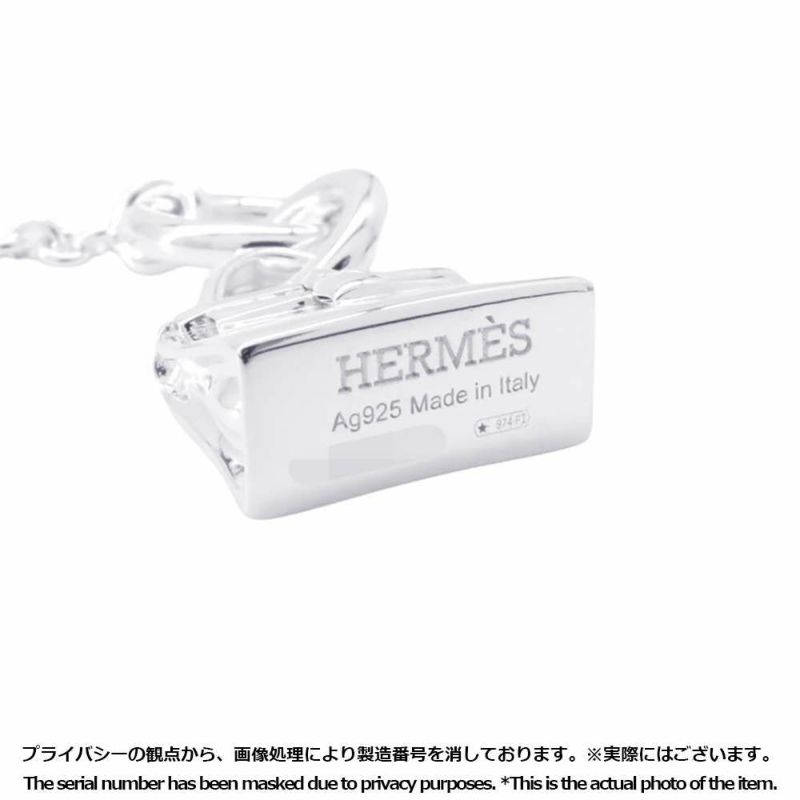 エルメス ネックレス アミュレット バーキン SV925シルバー HERMES ジュエリー ペンダント