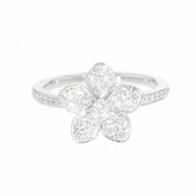 グラフ リング ワイルドフラワー パヴェダイヤモンド リング ダイヤ 0.56ct K18WGホワイトゴールド RGR848 GRAFF 指輪 安心保証