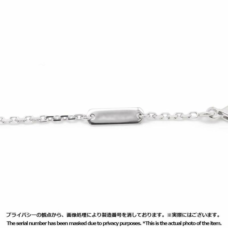 ヴァンクリーフ&アーペル ネックレス ヴィンテージ アルハンブラ ギヨシェ ダイヤ 1P K18WG VCARP6L800 2020年ホリデー限定