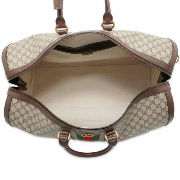 グッチ ボストンバッグ GGスプリームキャンバス ウェブ 724567 GUCCI 2wayショルダーバッグ 旅行用 トラベル