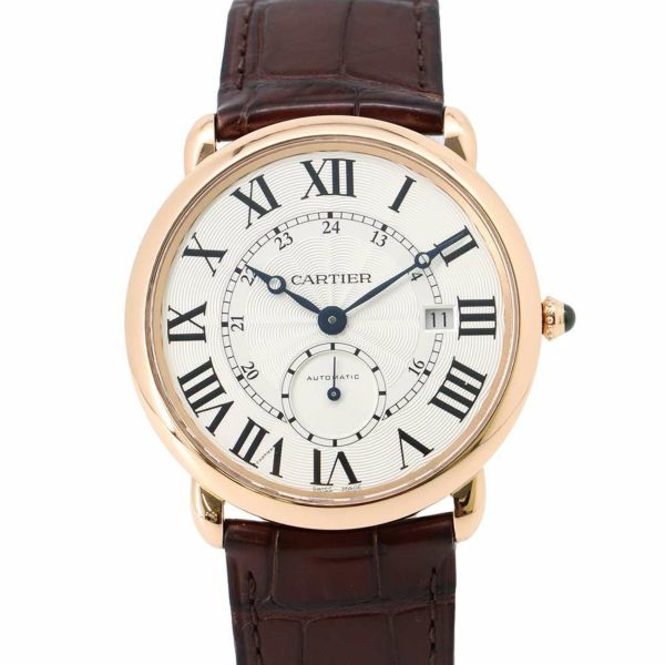 カルティエ ロンド ルイ カルティエ W6801005 Cartier 腕時計 シルバー文字盤