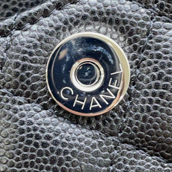 シャネル リュック マトラッセ ココマーク キャビアスキン ミニ AP3753 CHANEL バッグ バックパック 黒