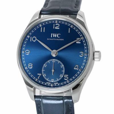 IWC ポルトギーゼ オートマティック40 IW358305 腕時計 ウォッチ ブルー文字盤 安心保証