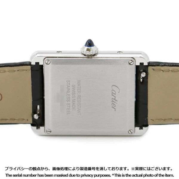 カルティエ タンク マスト ドゥ カルティエ ウォッチ LM WSTA0072 Cartier 腕時計 黒文字盤