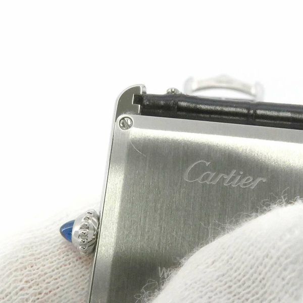 カルティエ タンク マスト ドゥ カルティエ ウォッチ LM WSTA0072 Cartier 腕時計 黒文字盤