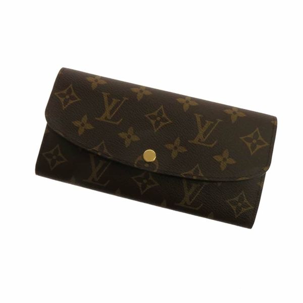 ルイヴィトン 長財布 モノグラム ポルトフォイユ・エミリー M61289 LOUIS VUITTON ヴィトン 財布