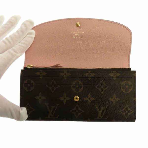 ルイヴィトン 長財布 モノグラム ポルトフォイユ・エミリー M61289 LOUIS VUITTON ヴィトン 財布