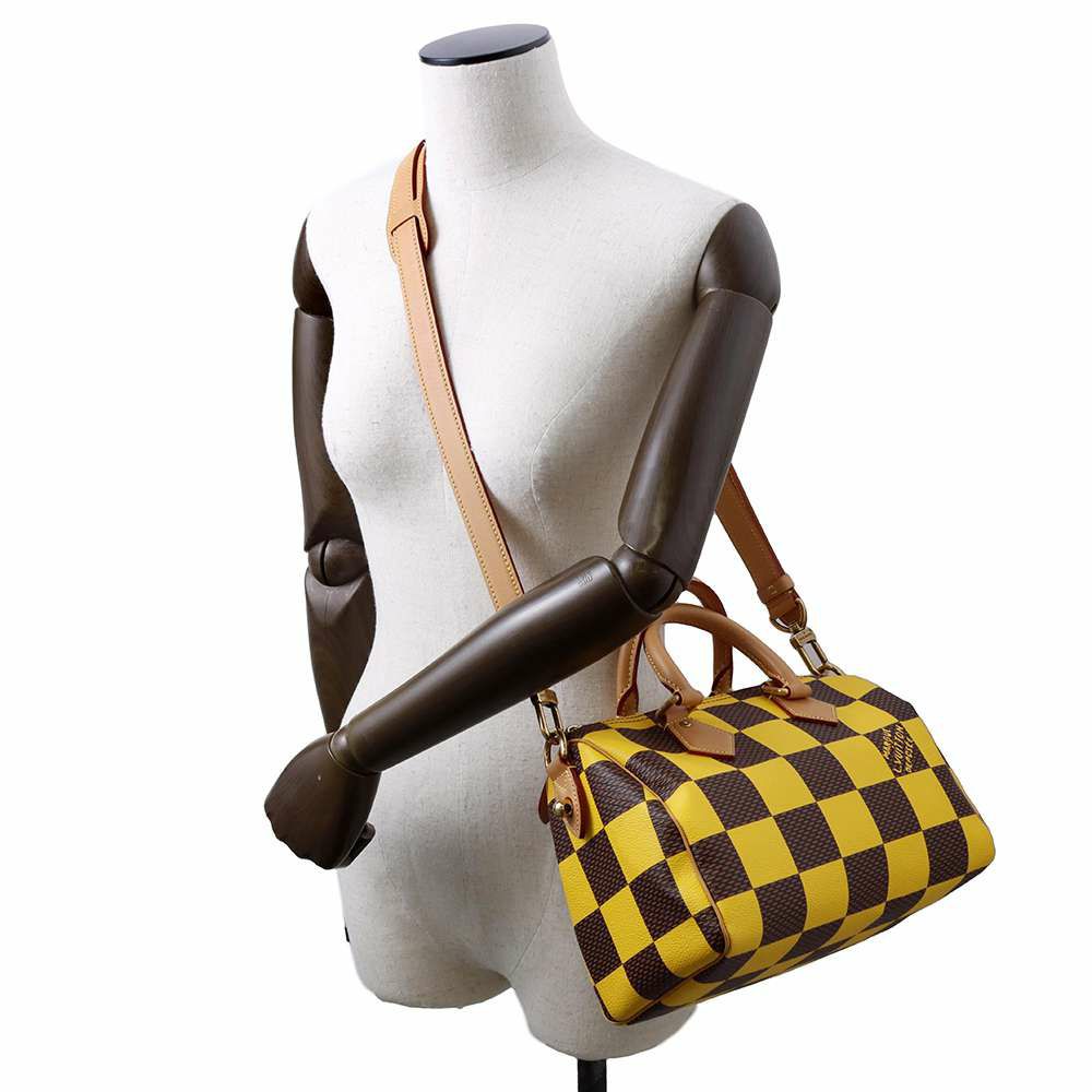 ルイヴィトン ハンドバッグ ダミエ・ポップ スピーディ・バンドリエール25 N40584 LOUIS VUITTON 2wayショルダーバッグ