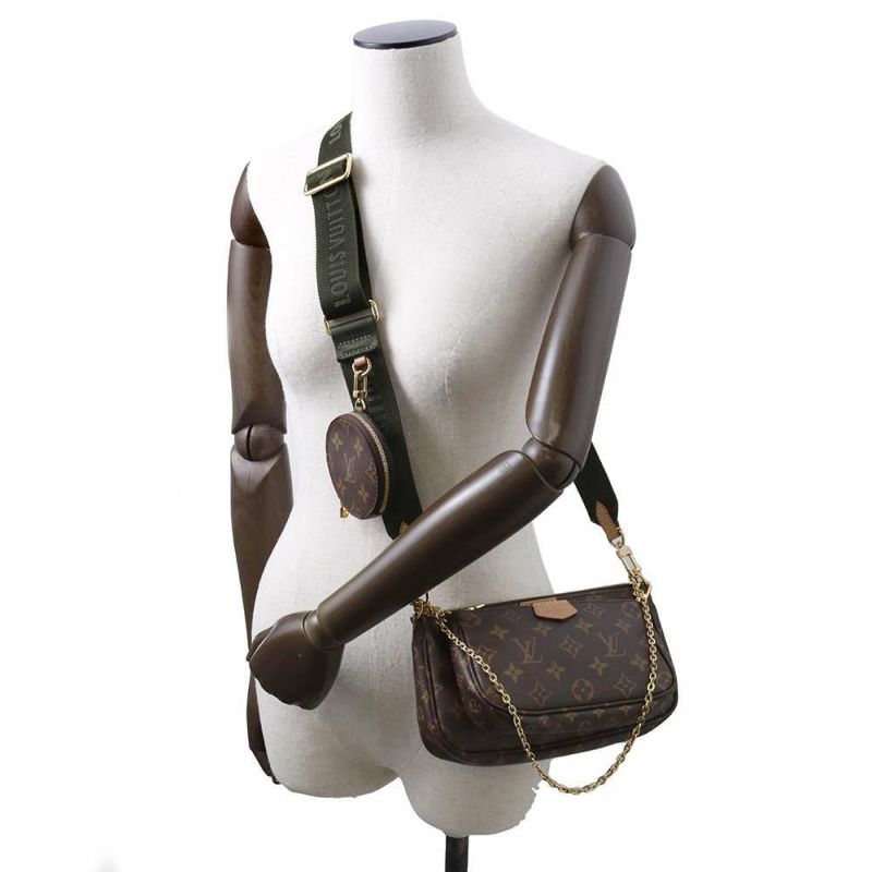 ルイヴィトン ショルダーバッグ モノグラム ミュルティ・ポシェット・アクセソワール M44813 LOUIS VUITTON アクセサリーポーチ