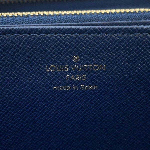 ルイヴィトン 長財布 モノグラム・ジャカード デニム ジッピー・ウォレット M81226 LOUIS VUITTON ブルー ホワイト |  中古・新品ブランド販売ギャラリーレア公式通販