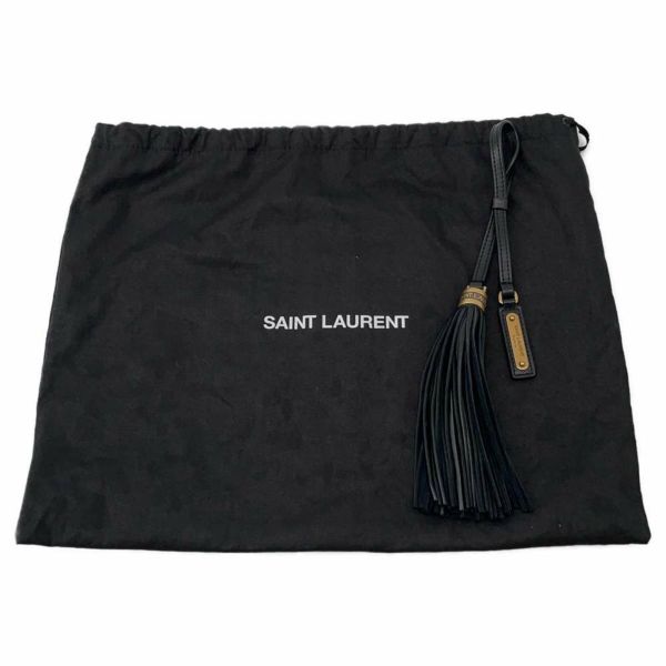 サンローランパリ ショルダーバッグ ルー Vステッチ レザー 520534 SAINT LAURENT PARIS バッグ 黒