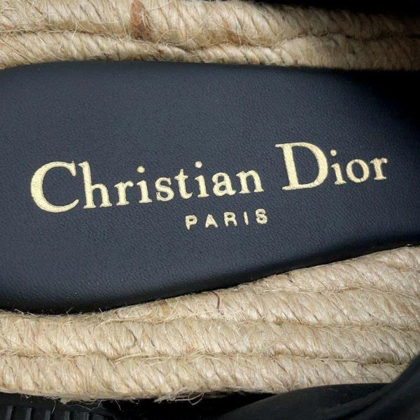 クリスチャン・ディオール サンダル カナージュ レディースサイズ36 KDQ705CQL Dior 靴 黒 セール品