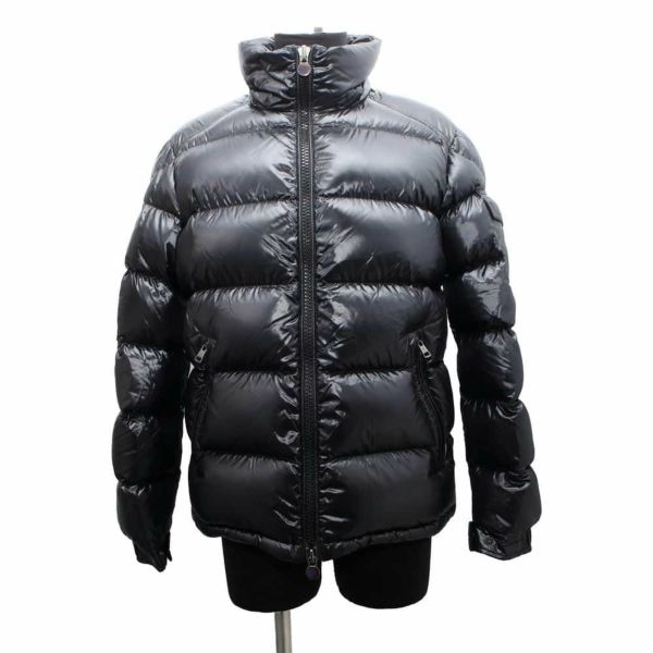 モンクレール ダウンジャケット MAYA マヤ フード付 メンズサイズ3 I20911A53600 MONCLER ウター 黒