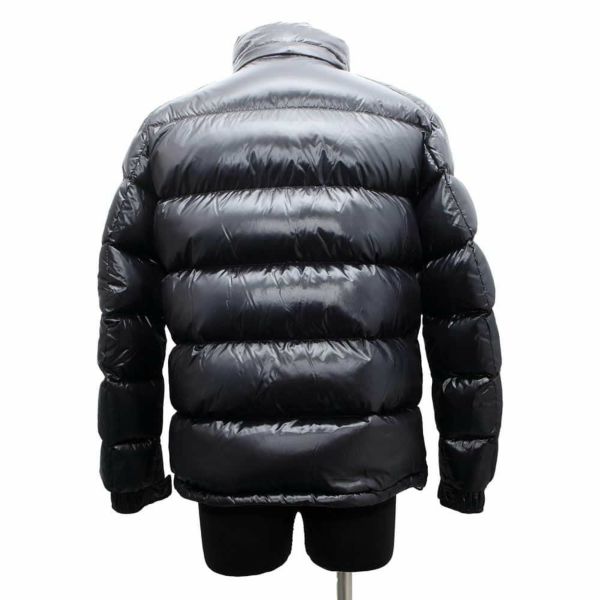 モンクレール ダウンジャケット MAYA マヤ フード付 メンズサイズ3 I20911A53600 MONCLER ウター 黒