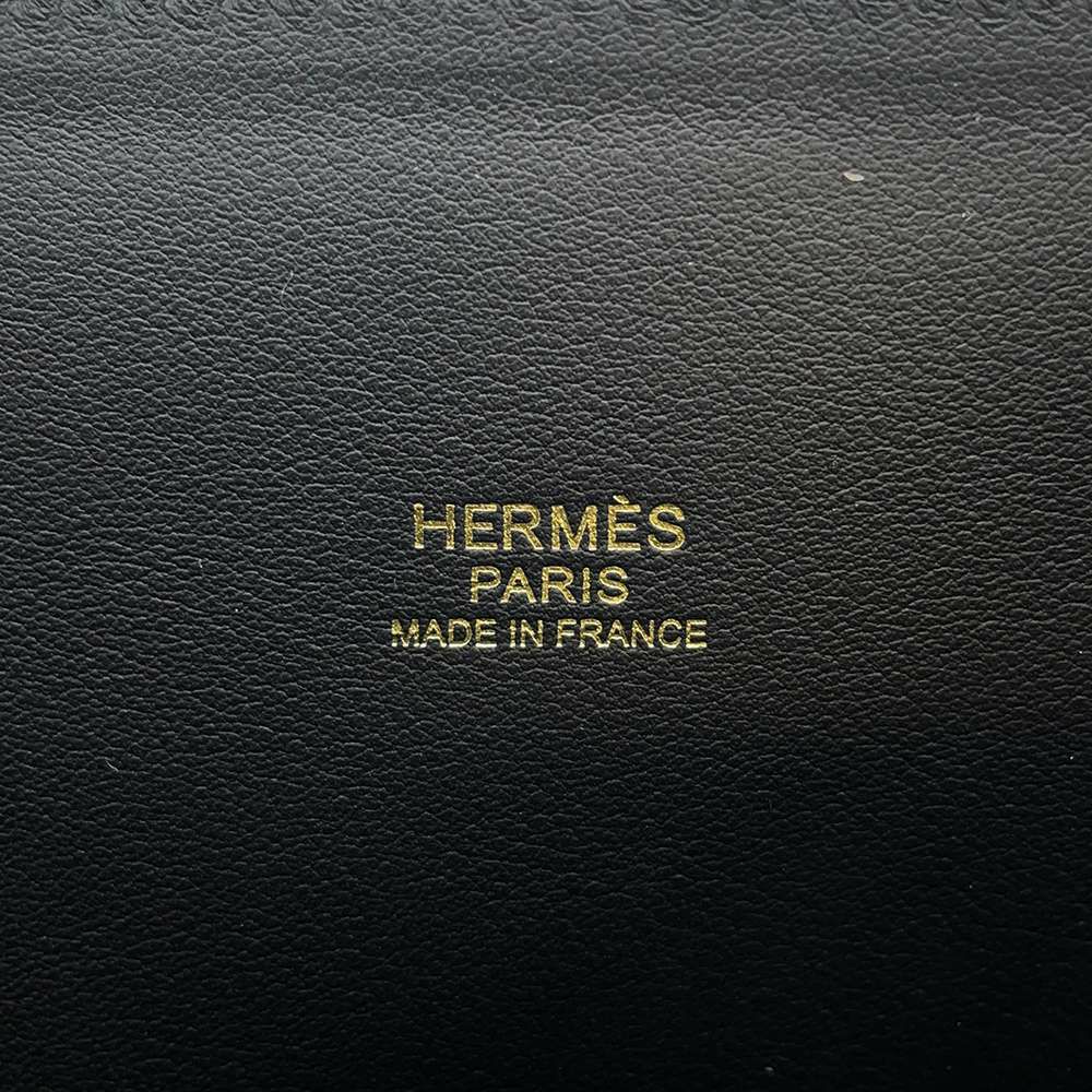 エルメス ハンドバッグ ボリード31 ブラック/ゴールド金具 トリヨクレマンス Z刻印 2wayショルダー 黒