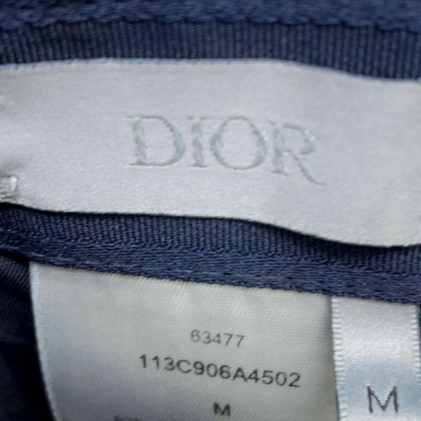 クリスチャン・ディオール キャップ オブリーク ベースボール サイズM 113C906A4502 Christian Dior 帽子 トロッター