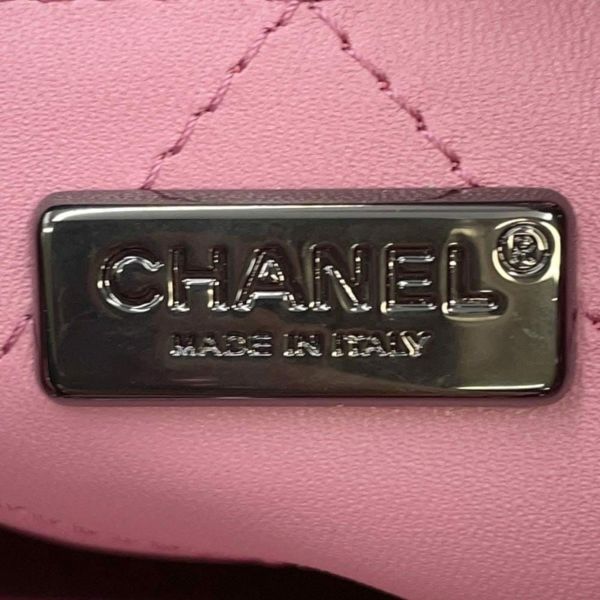 シャネル トートバッグ ショッピングバッグ スパンコール/レザー AS4856 CHANEL バッグ 黒