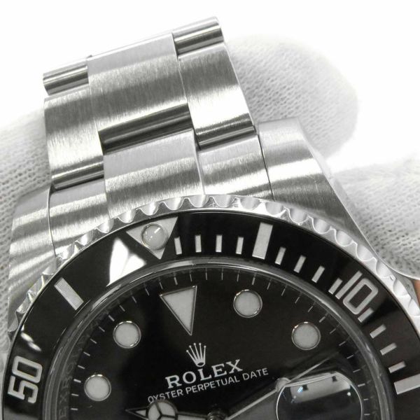 ロレックス サブマリーナ デイト ランダムシリアル ルーレット 116610LN ROLEX 腕時計 ウォッチ 黒文字盤