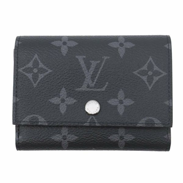 ルイヴィトン 財布 モノグラム・エクリプス ヴィクター・ウォレット M12598 LOUIS VUITTON 三つ折り財布