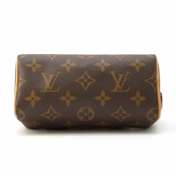 ルイヴィトン ハンドバッグ モノグラム ナノ・スピーディ M81085 LOUIS VUITTON バッグ 2wayショルダーバッグ