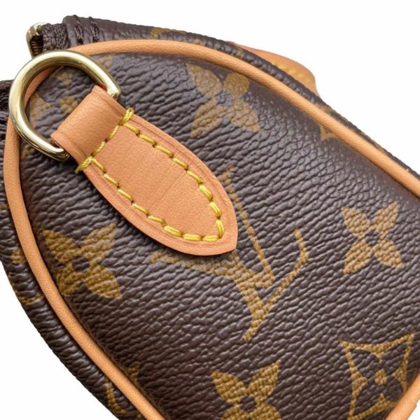 ルイヴィトン ハンドバッグ モノグラム ナノ・スピーディ M81085 LOUIS VUITTON バッグ 2wayショルダーバッグ