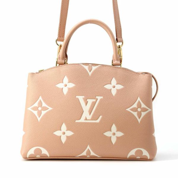 ルイヴィトン ハンドバッグ モノグラム・アンプラント プティパレPM M46353 LOUIS VUITTON 2wayショルダーバッグ