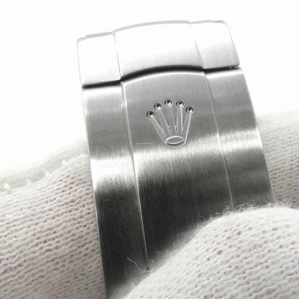 ロレックス オイスターパーペチュアル ランダムシリアル ルーレット 114200  オリーブグリーン文字盤