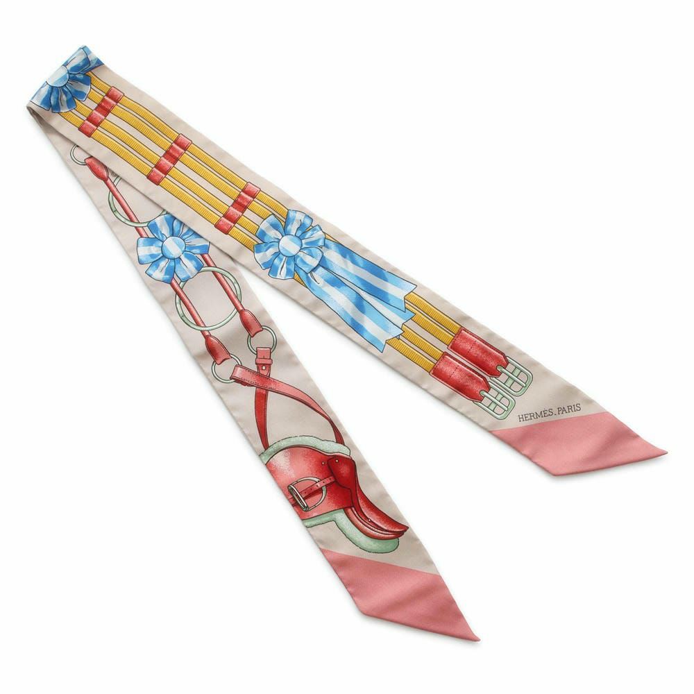 エルメス スカーフ ツイリー ジャンピング Jumping HERMES シルクツイル 2021年秋冬