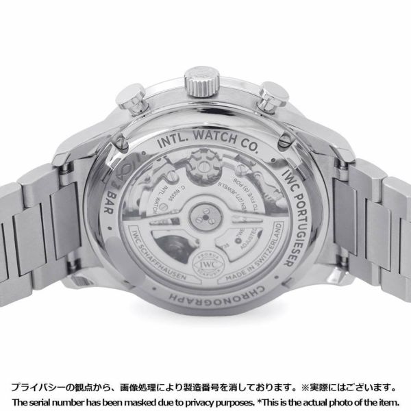 IWC ポルトギーゼ クロノグラフ IW371617 腕時計 ウォッチ シルバー文字盤