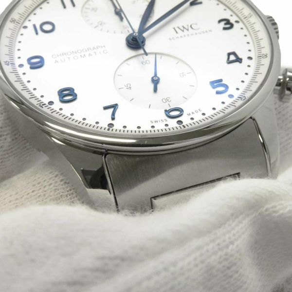 IWC ポルトギーゼ クロノグラフ IW371617 腕時計 ウォッチ シルバー文字盤