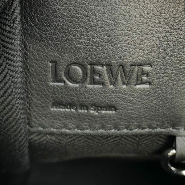 ロエベ ハンドバッグ ハンモック コンパクト カーフレザー A538H13X10 LOEWE 2wayショルダーバッグ 黒